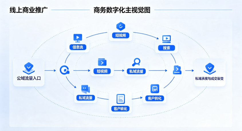 海东地区线上商业推广怎么做？全域流量闭环搭建与低成本转化实战指南